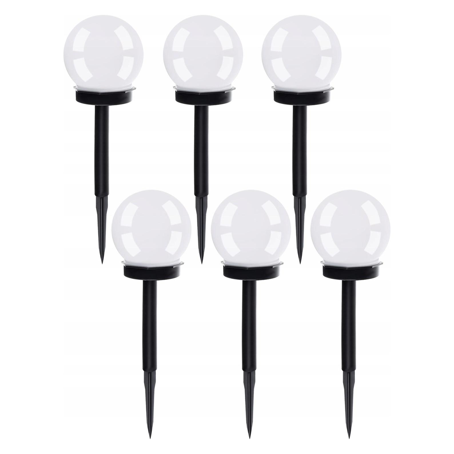 Gardlov, Tuinverlichting, Solar-Gartenlampe - Kugel-Set à 6 Stück. 23562 (IP44)