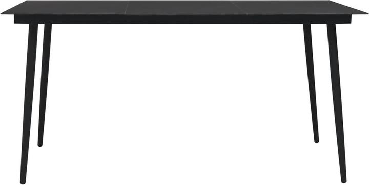 Produktbild vidaXL Garten Essgruppe (80 x 150 x 74 cm)