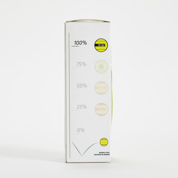 Produktbild Artengo Tennisbälle TB160 ×3 gelb