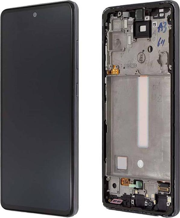 Samsung LCD-Display + Touch-Einheit A526|A525 Galaxy A52 Schwarz (Service Pack) (Display, Galaxy A52 5G)