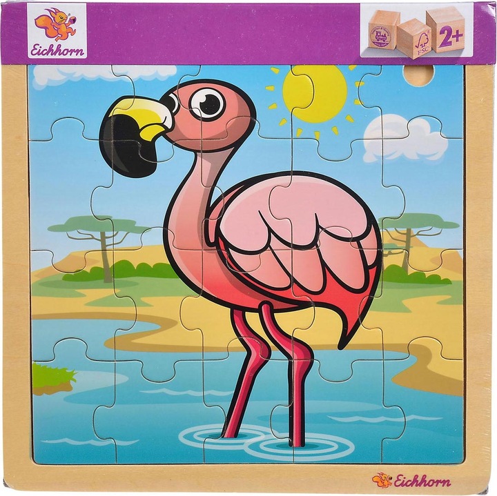 Actual product image Eichhorn Insert puzzle (20 pieces)