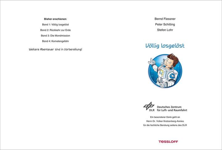Produktbild Tessloff Der kleine Major Tom, Band 1: Völlig losgelöst (Deutsch, Bernd Flessner, Peter Schilling, 2018)