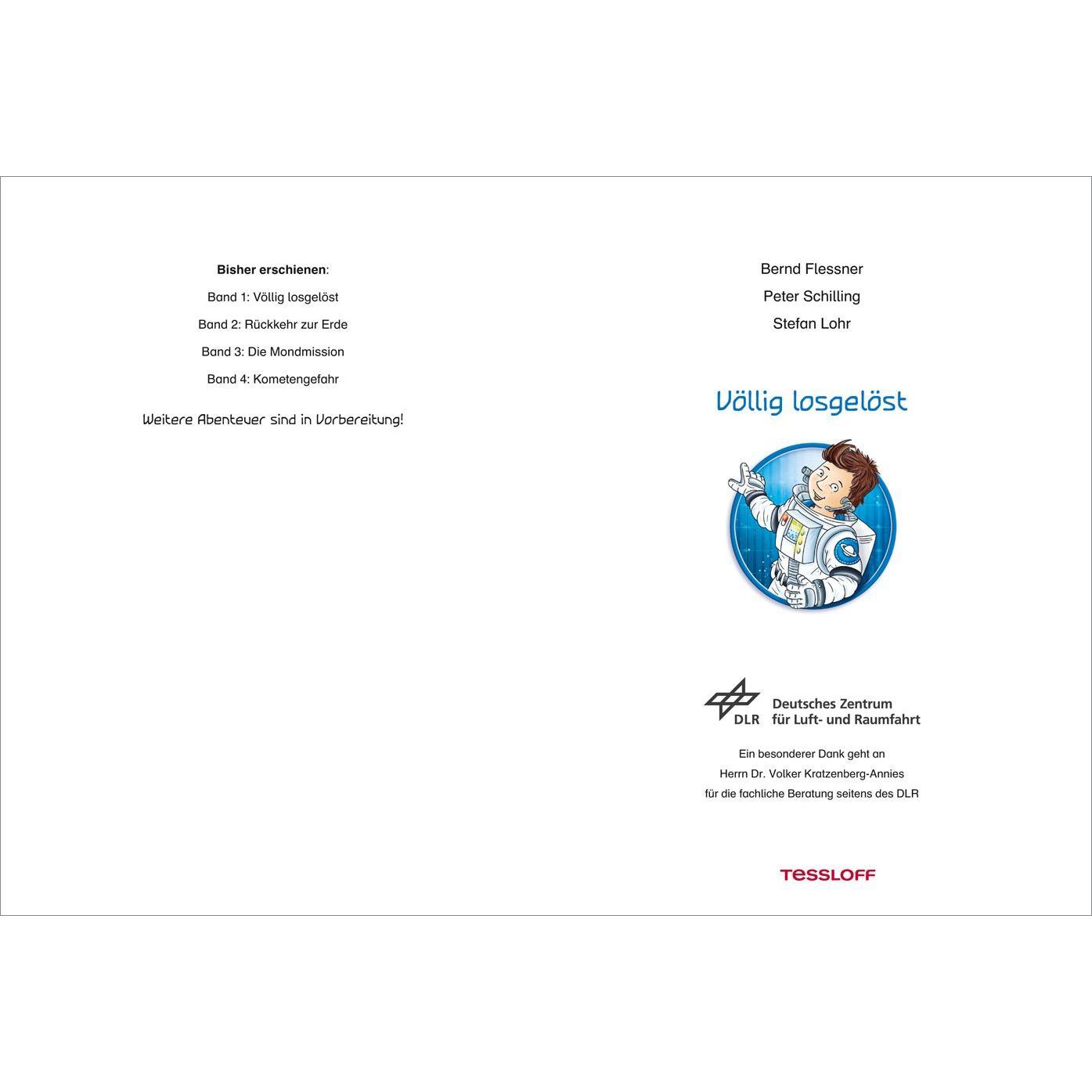 Thumbnail - Der kleine Major Tom, Band 1: Völlig losgelöst, Kinderbücher von Bernd Flessner, Peter Schilling