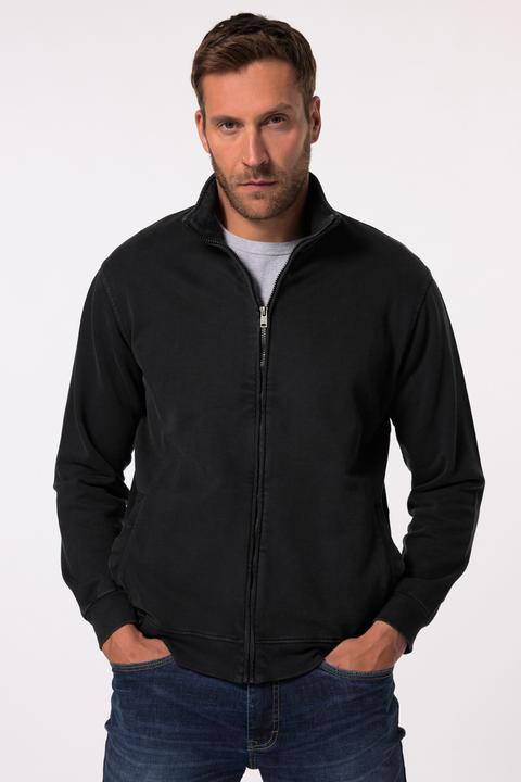 Immagine prodotto JP1880 Giacca di felpa dal look vintage con collo alto, fino alla tg. 8XL (XXL)