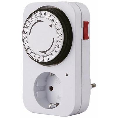 Perel, Zeitschaltuhr, 24-Stunden-Timer E305D3-G