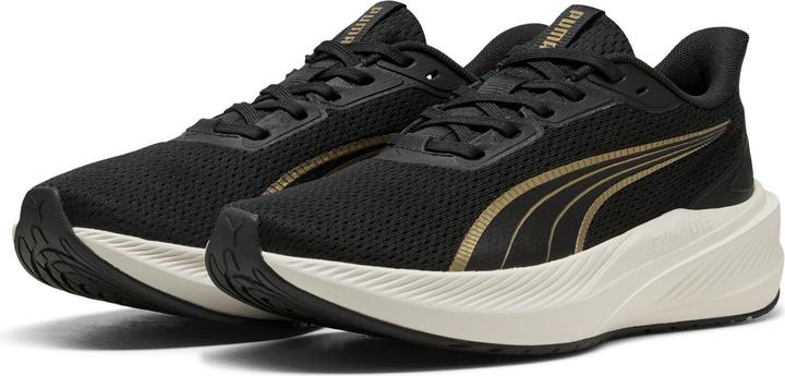 Black, Gold, White