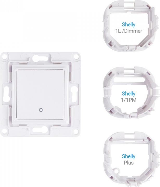 Image du produit Shelly Interrupteur mural 1 - blanc