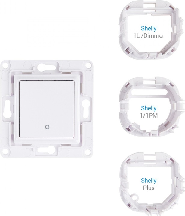 Image du produit Shelly Interrupteur mural 1 - blanc