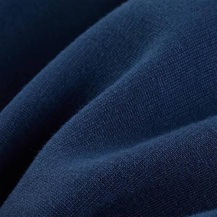 Produktbild VidaXL Kinderhose mit Schwarzen Zierleisten Marineblau (128)