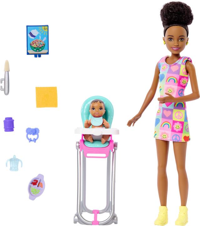 Image du produit Barbie – Poupées et Coffret Skipper Babysitters Inc