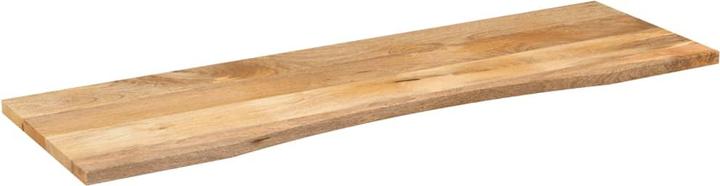 VidaXL Schreibtischplatte Tischplatte Holzplatte mit Aussparung Massivholz Mango