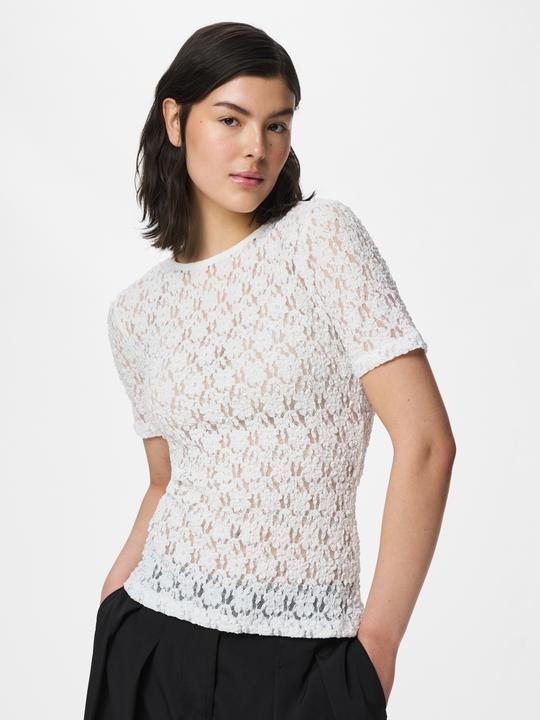 Produktbild Pieces PCHAZEL SPITZEN T-Shirt (S)