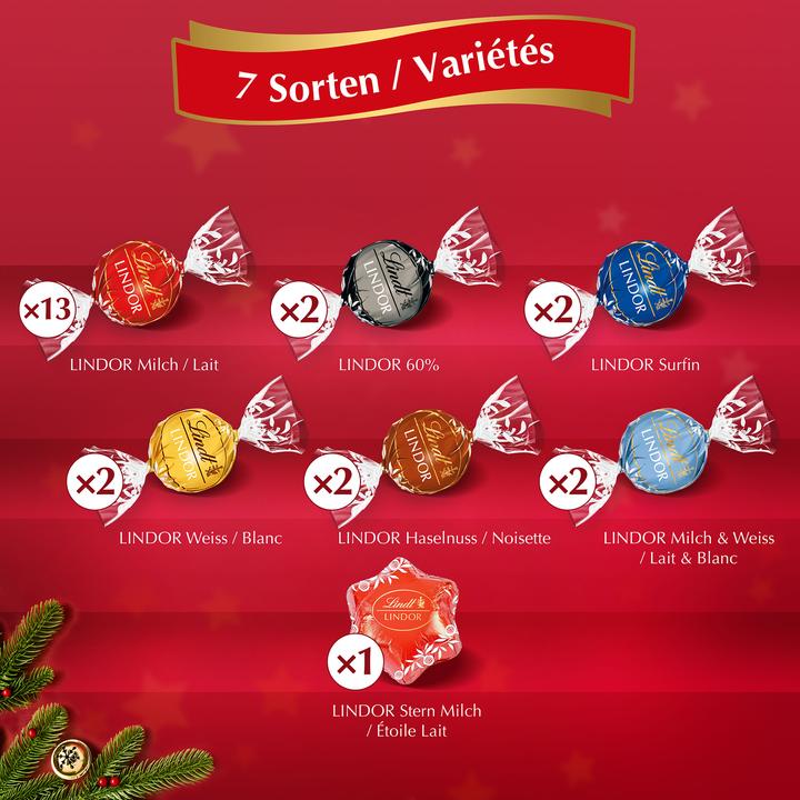 Produktbild Lindt Lindor Adventskalender