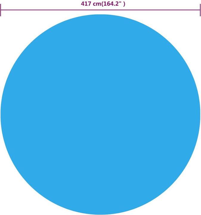 Actual product image vidaXL Poolabdeckung