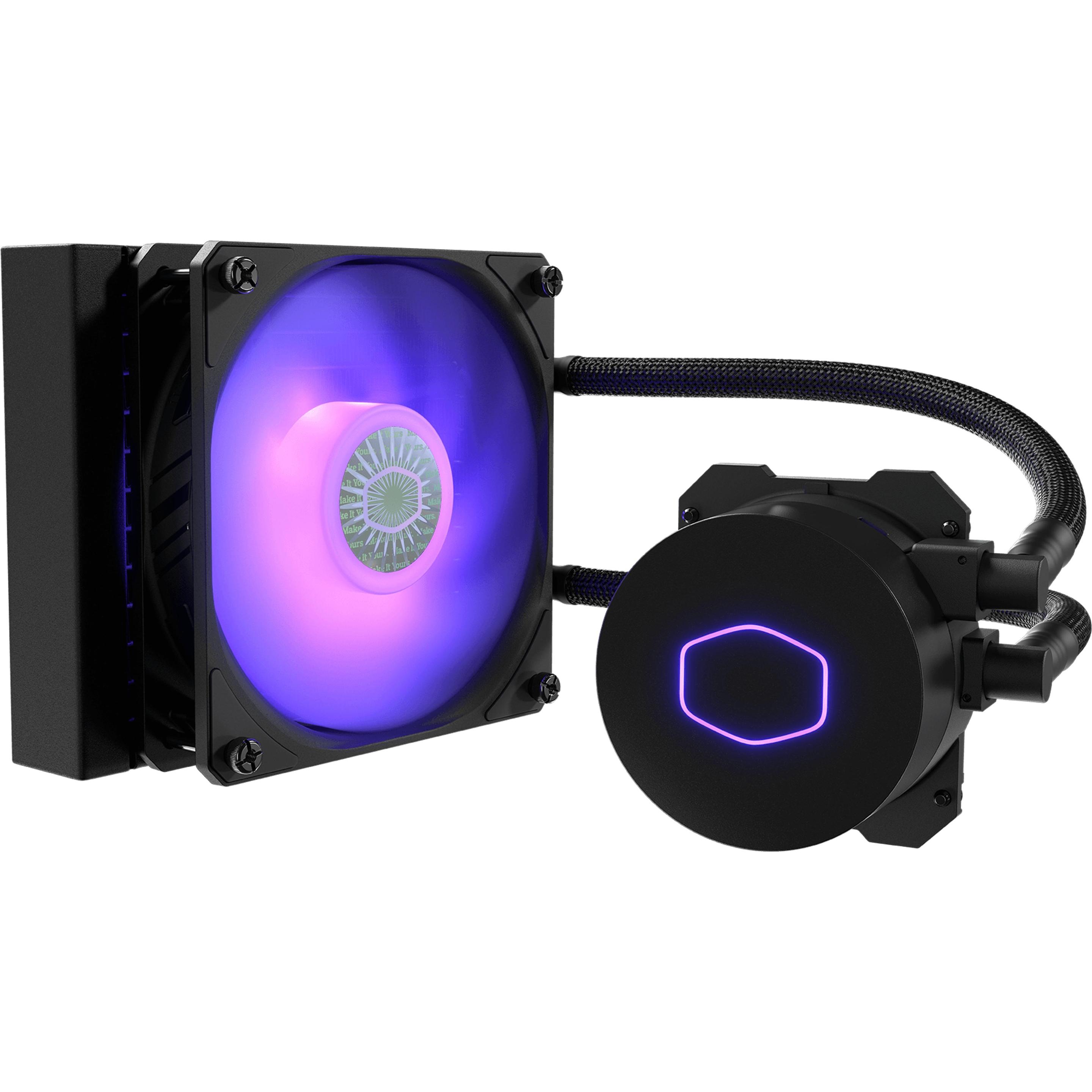 Thumbnail - Cooler Master MasterLiquid ML120L, CPU Wasserkühler, Schwarz