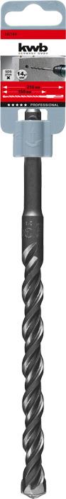 Image du produit kwb Mèches HB 44 SDS plus pour marteauxperforateur, 210/150 mm, ø 14.0 mm (14 mm)