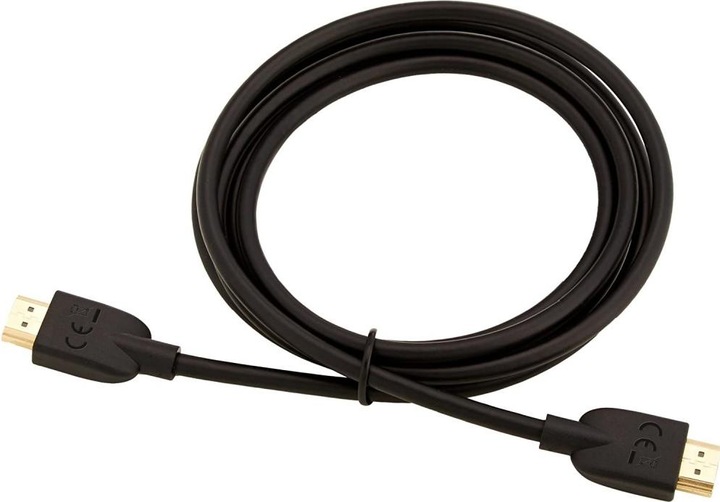 Produktbild Techly HDMI 4K 60Hz High Speed Anschlusskabel mit Ethernet schwarz 2m (2 m, HDMI)