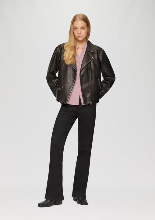 Actual product image S.Oliver Bluse Durchgeknöpfte Bluse aus Crêpe (44)