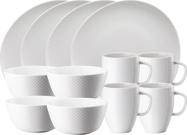 Actual product image Rosenthal Junto white breakfast set 12 pcs (12 pcs.)