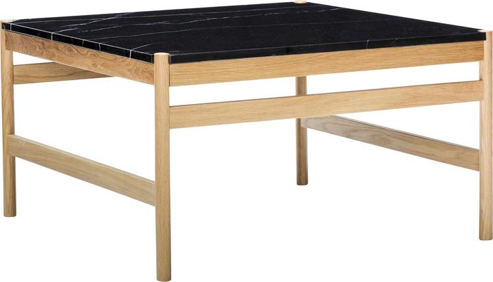 Hübsch Table basse Raw Noir/Naturel