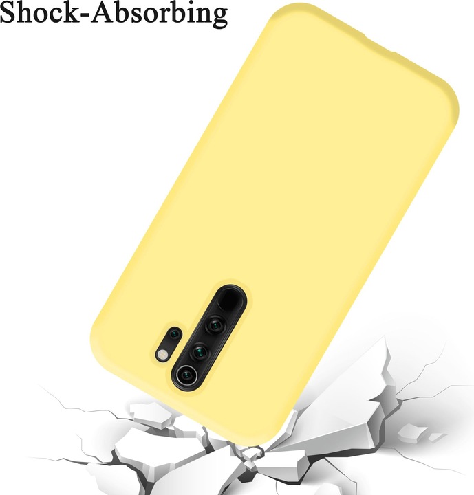 Actual product image Cadorabo TPU Liquid Silicone Case Cover (Xiaomi Redmi Note 8 Pro)