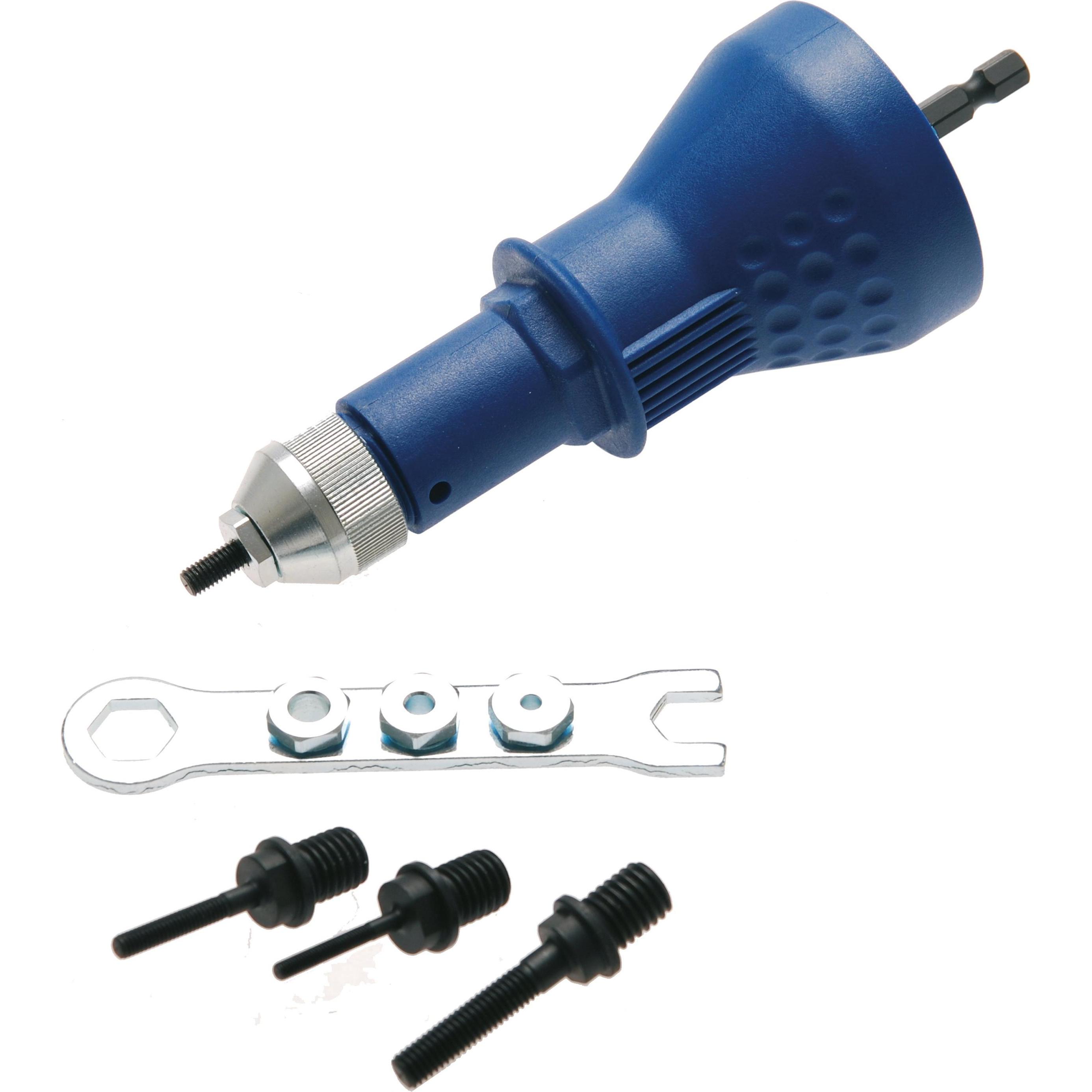 BGS, Zange, Nietmutternaufsatz M3 / M4 / M5 / M6