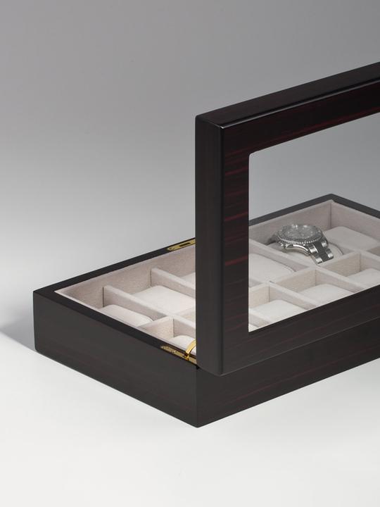 Produktbild Rothenschild Uhrenbox RS-1087-12E fuer 12 Uhren ebony