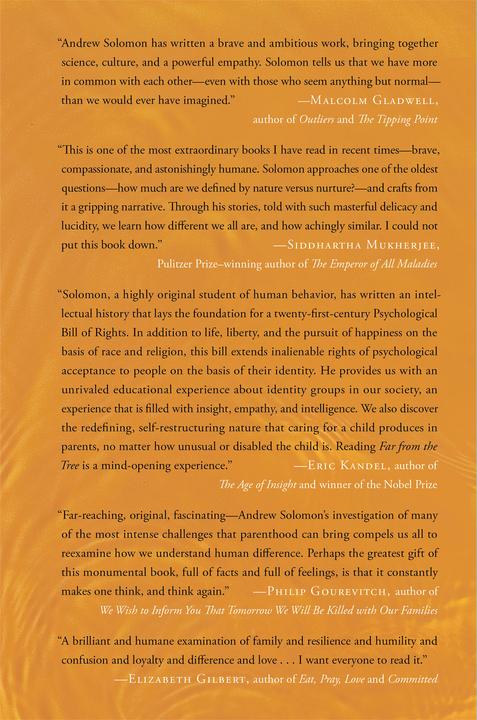 Produktbild Far From the Tree (Englisch, Andrew Solomon, 2013)