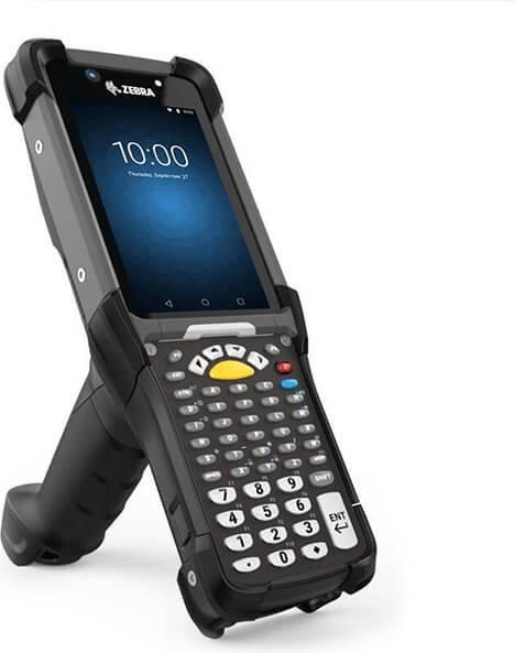 Produktbild Zebra MC9300, 1D, SR, BT, WLAN, 5250 Emu., Gun, IST, Android (1D-Barcodes)