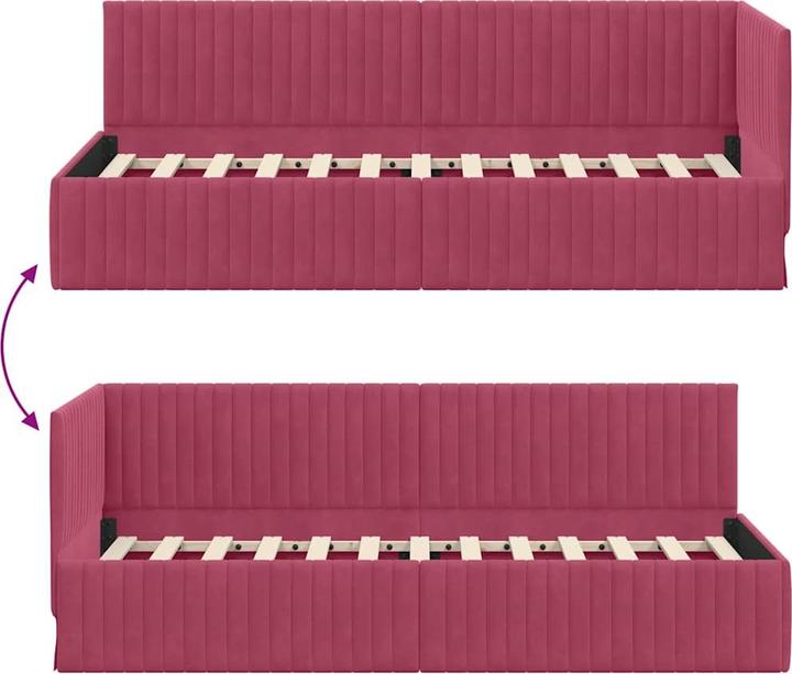Immagine prodotto vidaXL Samtbettgestell (80 x 200 cm)