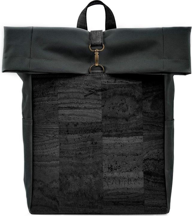 Produktbild Simaru Rucksack «Paco» black aus Kork (14 l)