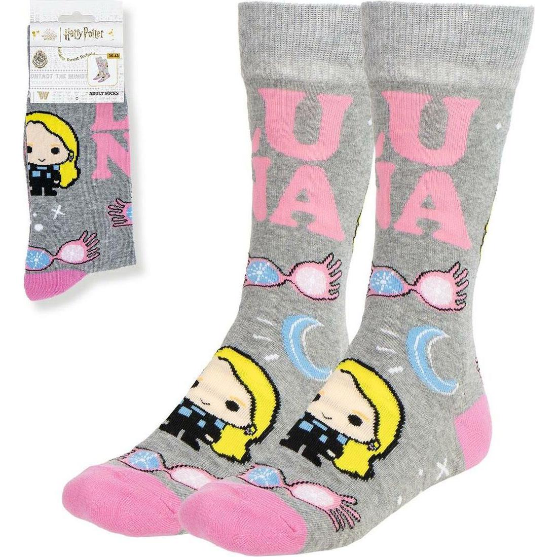 Cerdá, Herren, Socken, Harry Potter Socken Luna Chibi 36-43, Mehrfarbig, (36 - 43)