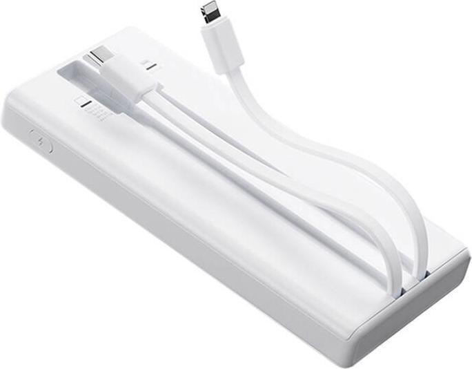 Actual product image Romoss Powerbank PRC10 10000mAh 22.5W (white) (10000 mAh, 22.50 W, 37 Wh)