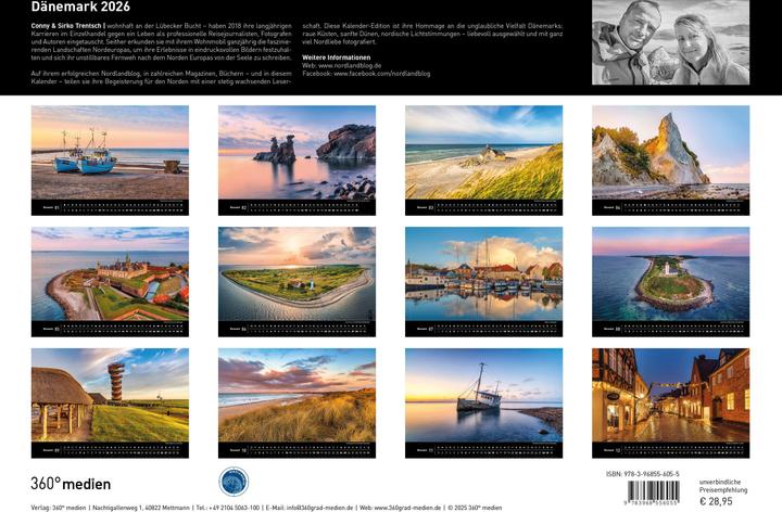 Produktbild Dänemark Premiumkalender 2026