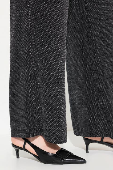 Actual product image Ulla Popken Sparkling Elastic Waist Pants (58, 60)