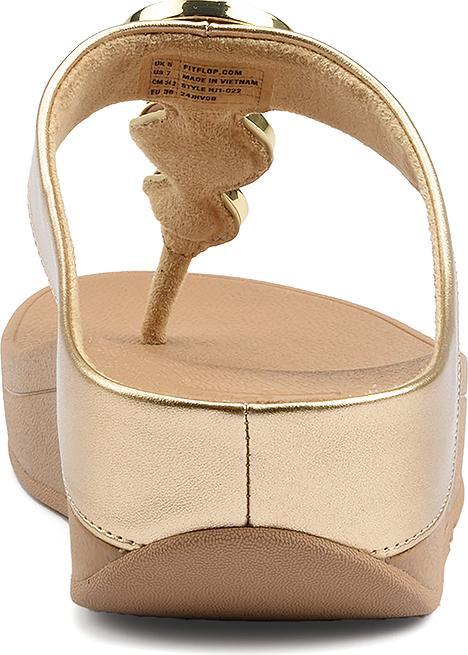 Actual product image Fitflop Halo Bead-Circle Metallic Toe-Post (39)