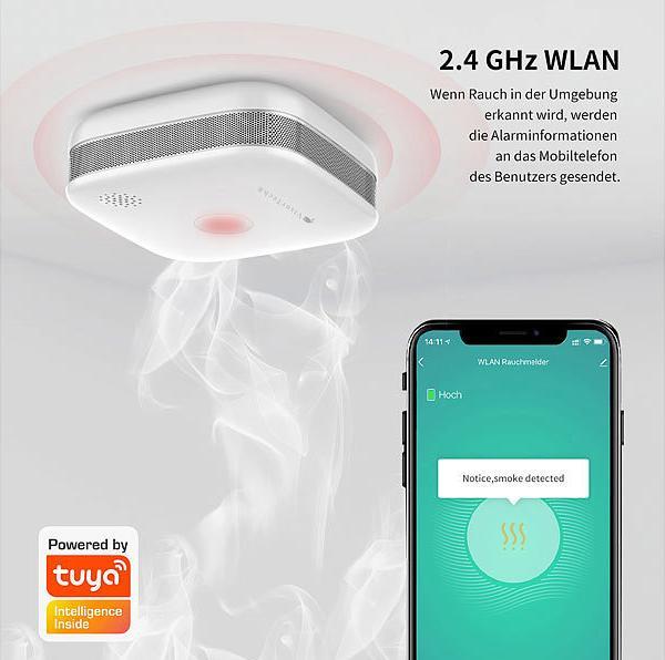 Image du produit VisorTech Détecteur de fumée