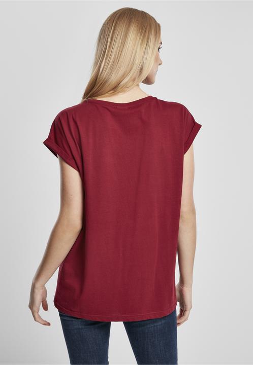 Produktbild Urban Classics Ladies Organic Extended Shoulder Tee (S)