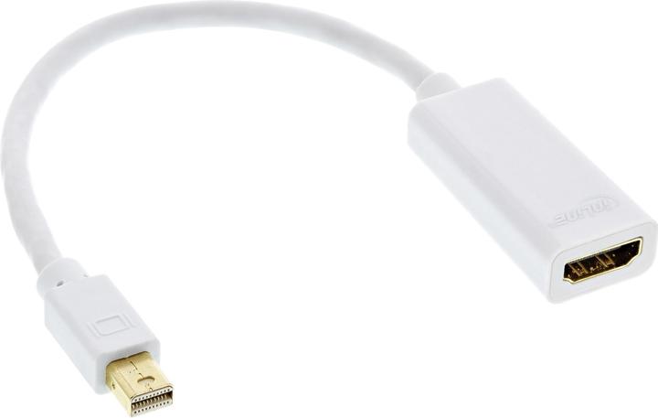 Image du produit InLine Câble adaptateur Mini DisplayPort HDMI avec audio (Mini DP, HDMI, 150 cm)