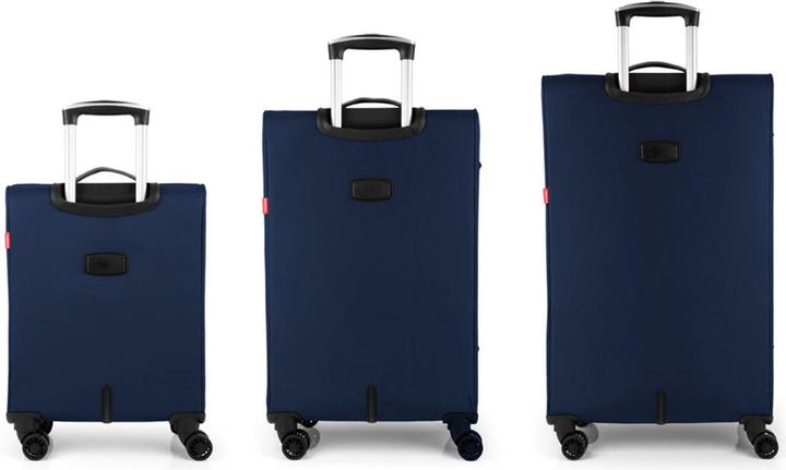 Immagine prodotto Gabol Set di valigie Zambia a 4 ruote 3 pezzi con piega elastica (115 l)
