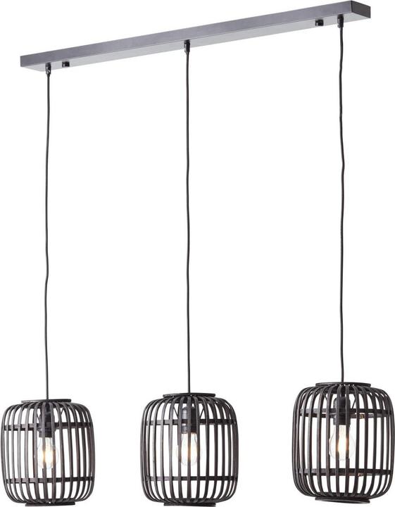 Produktbild Brilliant Woodrow E27 PE3 Pendelleuchte, 3-flammig (E27, 1800 lm)