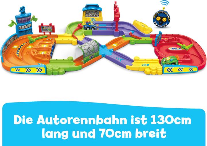 Image du produit VTech Tut Tut Bolides -Mon premier circuit télécommandé (+ Simon,super champion / Léo,bolide turbo) (Français)
