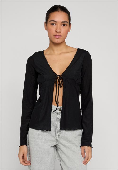 Produktbild Urban Classics Ladies Mesh Cardigan black M (M)