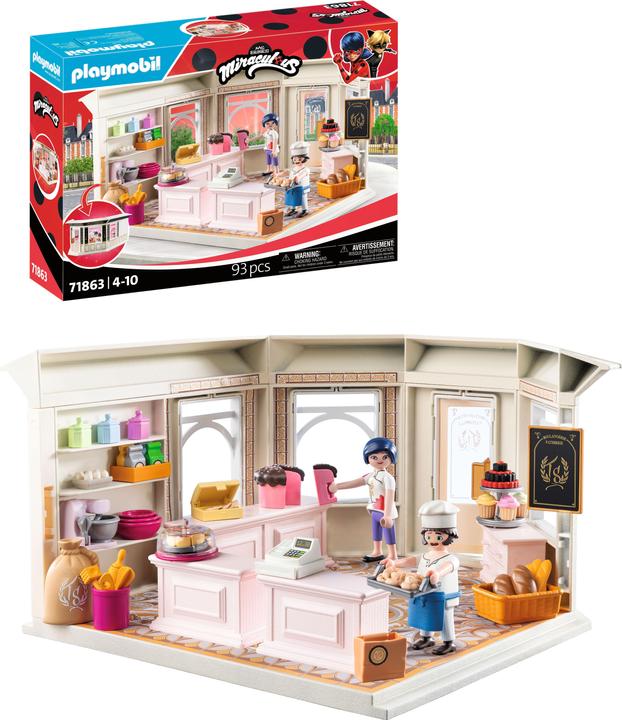 Playmobil Miraculous: Französische Bäckerei - buy at Galaxus