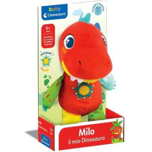 Clementoni Peluche Milo Il Mio Dinosauro