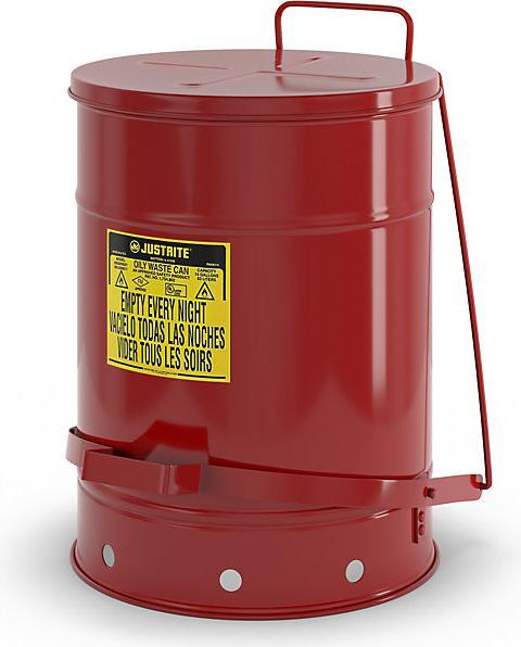 Produktbild Justrite Sicherheits-Entsorgungsbehälter aus Stahlblech
