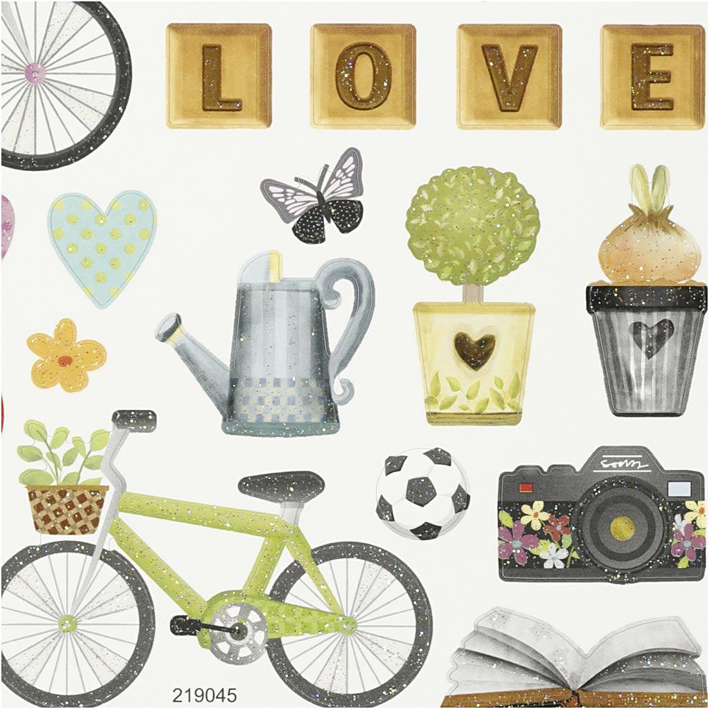 Creativ Company Multicolore Sticker, Stickers