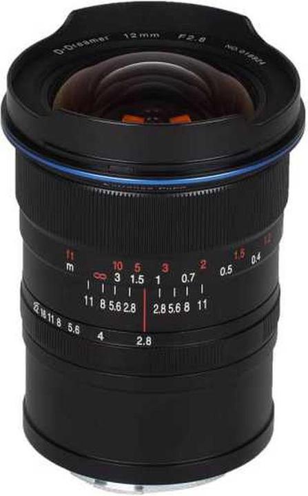 Produktbild Venus Optic Festbrennweite Laowa 12mm f/2.8 Zero-D Canon RF (Canon RF, Vollformat)