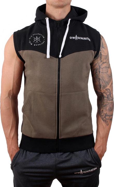 Immagine prodotto Gym Generation Felpa con cappuccio Alpha - NERO / CIPRI (S)