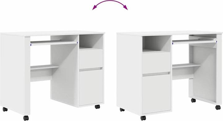 Actual product image vidaXL Computertisch (91 x 50 x 77 cm)